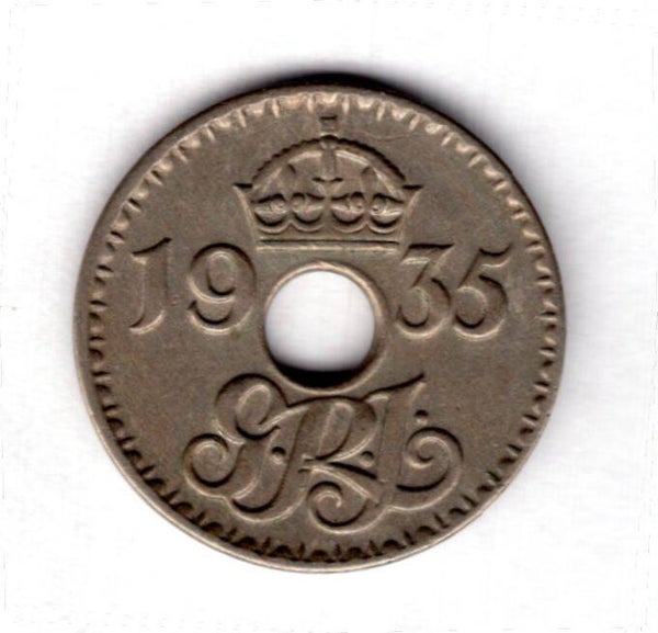 New Guinea. Threepence 1935.   DY19302