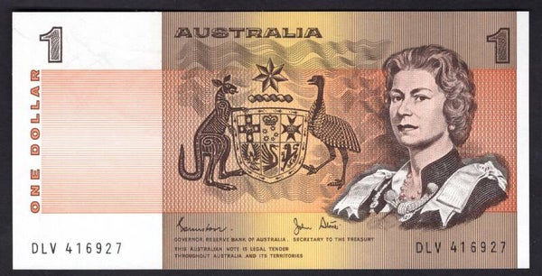 Australia. One Dollar (1982). DLV 416927. AU-UNC.  DY19323