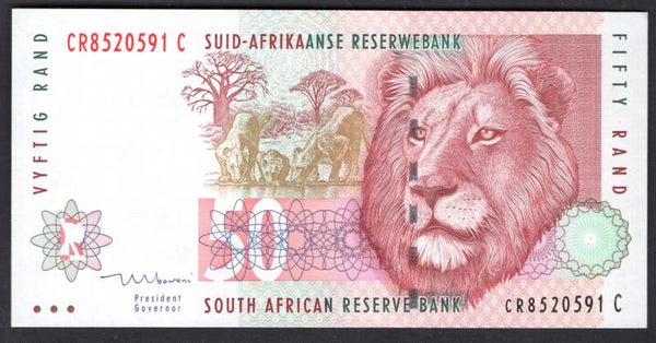 South Africa. Fifty Rand. CR8520591C. Crisp GVF.   DY19335
