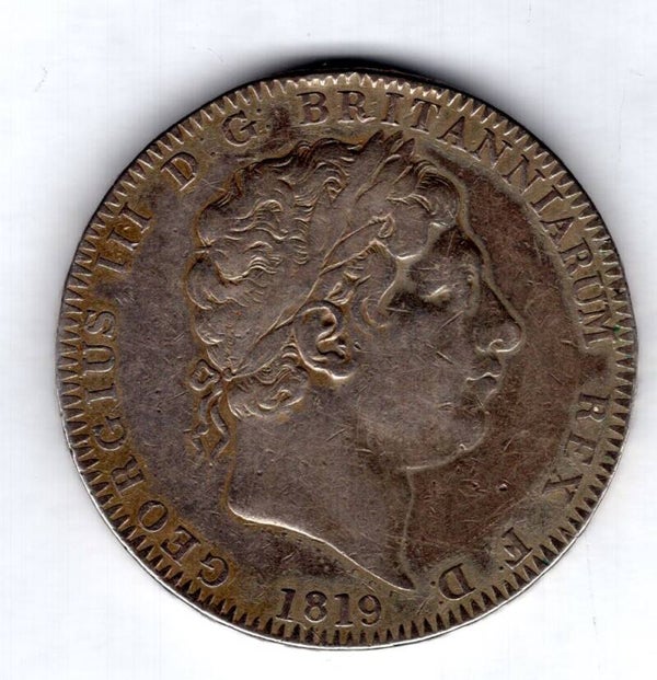 George III. Crown 1819 LIX.   DY19650