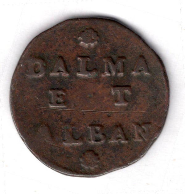 Venice. 2 Soldi (1684-91). Dalmatia & Albania.   DY19668