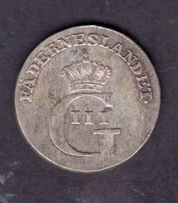 Sweden. Gustaf III. 1/12 Riksdaler 1779.   DY19669