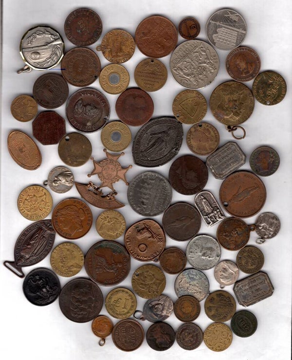 Badges/Tokens etc, (60).       DY19676