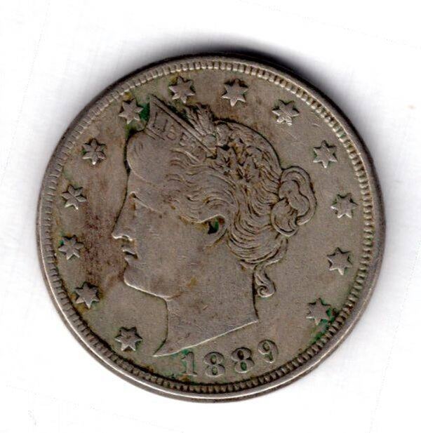 USA. Nickel 1889.   DY19713