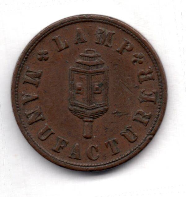 Norwich. R. Alden 1847 Farthing. Lamp Maker 1847.   DY19733