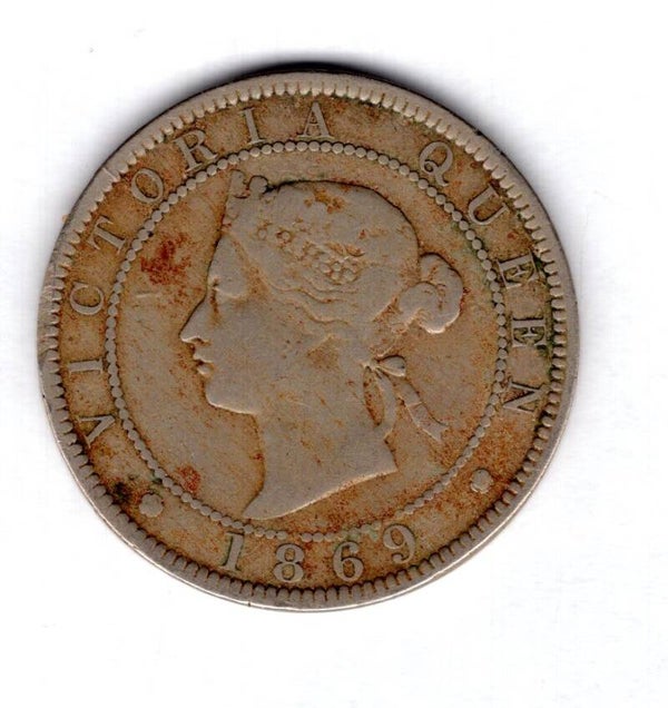 Jamaica. Penny 1869.   DY19844