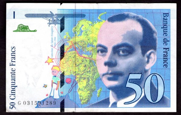 France. 50 Francs 1997. G031591289. Crisp VF.  DY19863