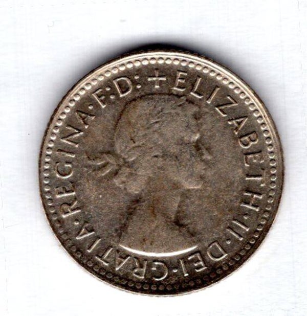 Australia. Sixpence 1957.   DY20083