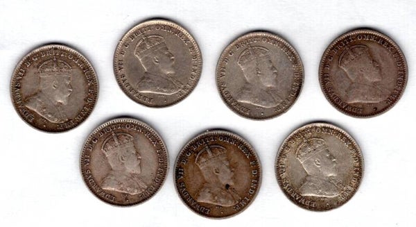 Australia. 7 x 3d 1910.   DY20085