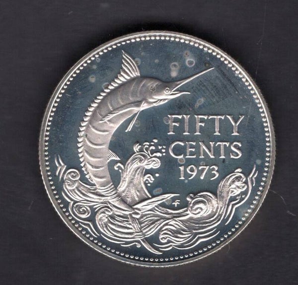 Bahamas. Proof 50 Cents 1973.   DY20313