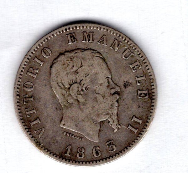 Italy. lira 1863M.   DY20455