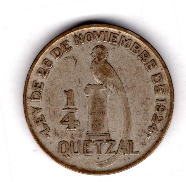 Guatemala. 1/4 Quetzal 1926.   DY20484