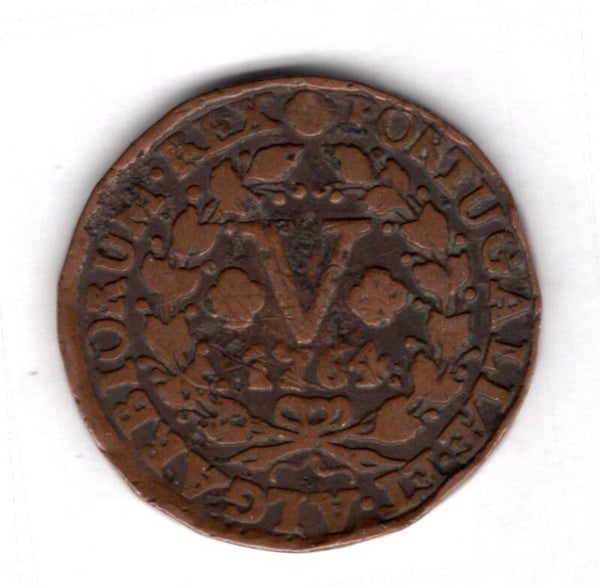 Portugal. Five Reis 1764.   DY20528