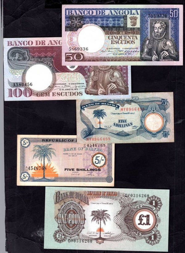Africa. 29, pre 1980 banknotes. Mixed Grades. DY20558
