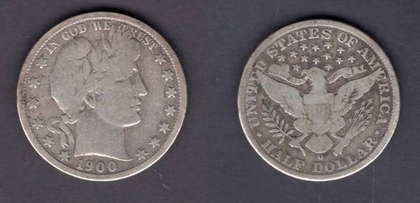 USA. 50 Cents 1900 O       dy20677