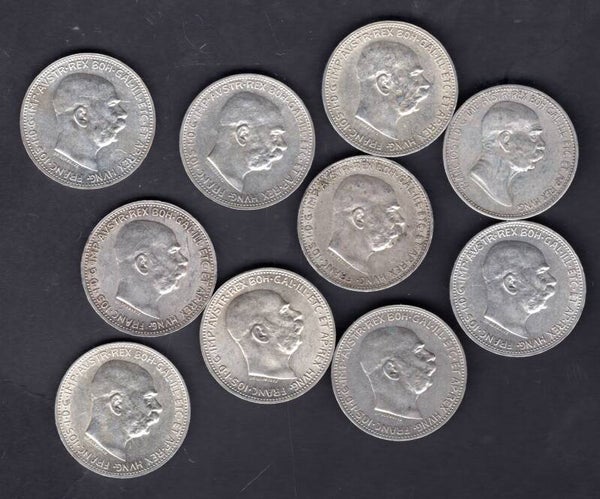 Austria. 10 x 1 Corona. DY20738