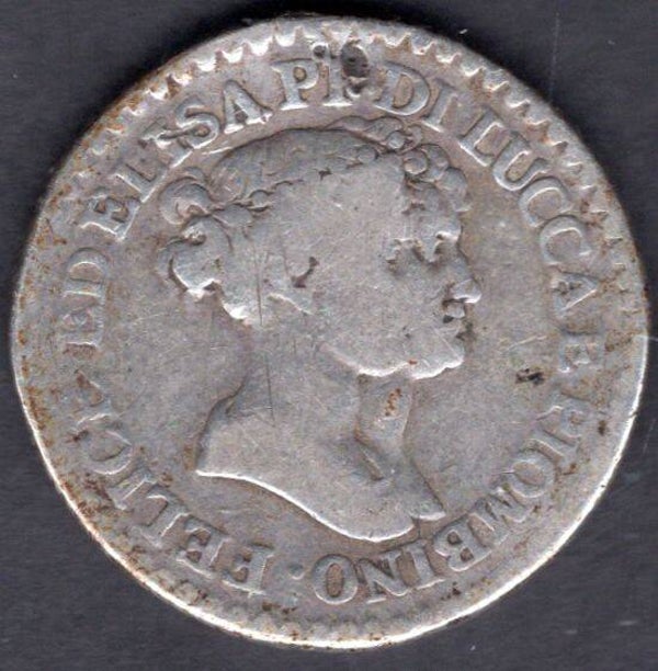 Lucca & Piombino One Franco 1807.   dy20803