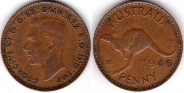 Australia. Penny 1946.  dy20810
