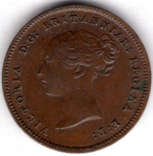 Victoria. Half Farthing 1844 NEF.    dy20934