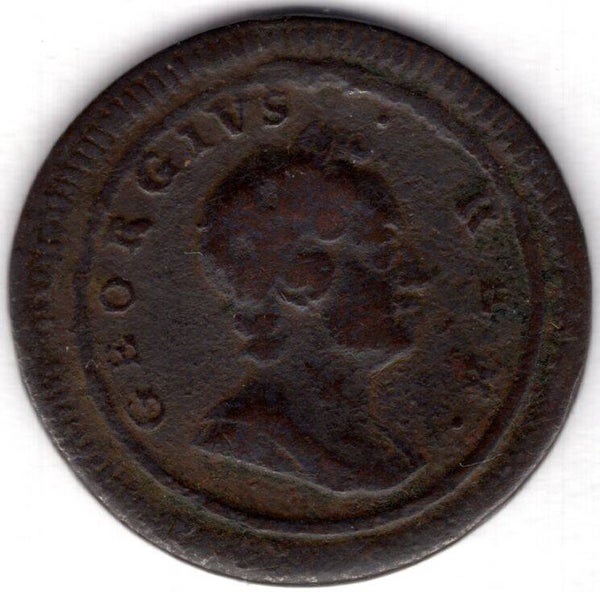 George I. Farthing 1719         dy21042