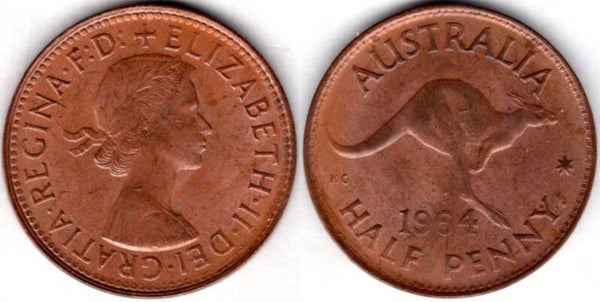 Australia. Half Penny 1964.  dy21251