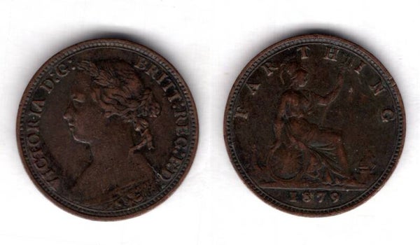 Victoria. Farthing 1879     dy21269