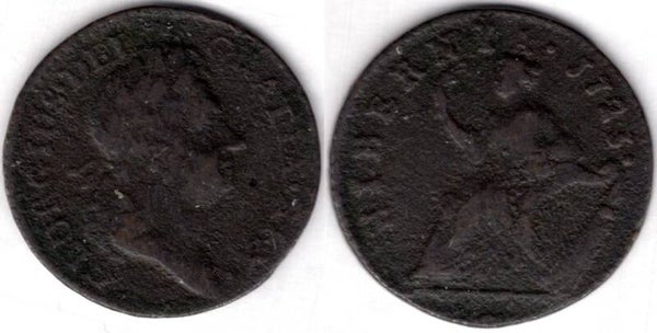 Ireland. Halfpenny 1723.   dy21288