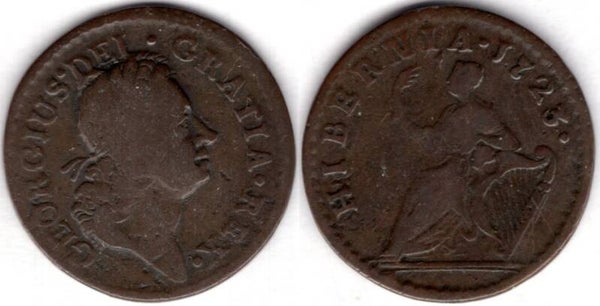 Ireland. Farthing 1723.   dy21292