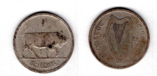 Ireland. Shilling 1928.   dy21323