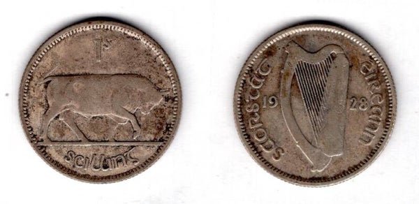 Ireland. Shilling 1928.   dy21329