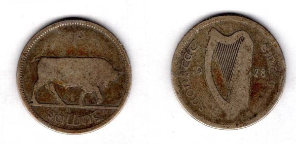 Ireland. Shilling 1928.   dy21330