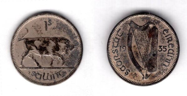 Ireland. Shilling 1935.   dy21335