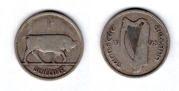 Ireland. Shilling 1928.   dy21337