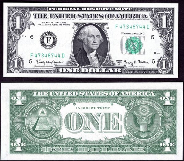 USA. FRN. Atlanta $1 series 1963A UNC.  dy21437