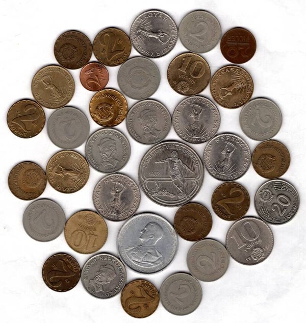 Hungary. 35 coins.   dy21528