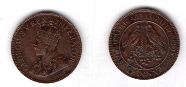 South Africa. Farthing 1923.  dy21538