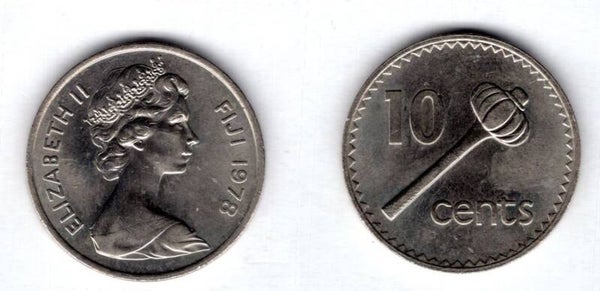 Fiji. 10 Cents 1978.  dy21591
