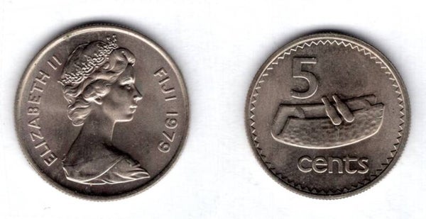 Fiji. 5 Cents 1979.  dy21593