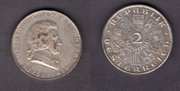 Austria. Two Schilling 1931.    dy21601