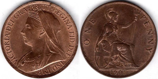 Victoria. Penny 1901        dy21736