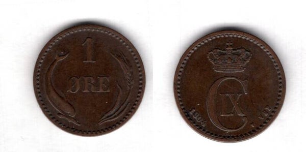 Denmark. One Ore 1904.    dy21849
