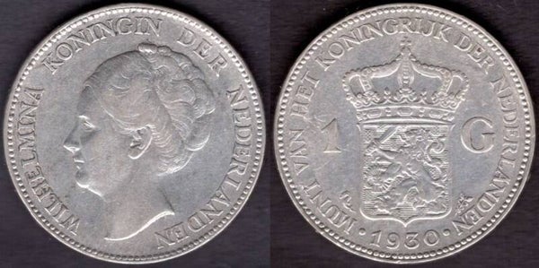 Netherlands. One Guilder 1930.   dy22332