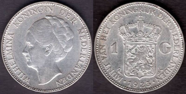 Netherlands. One Guilder 1923.   dy22334