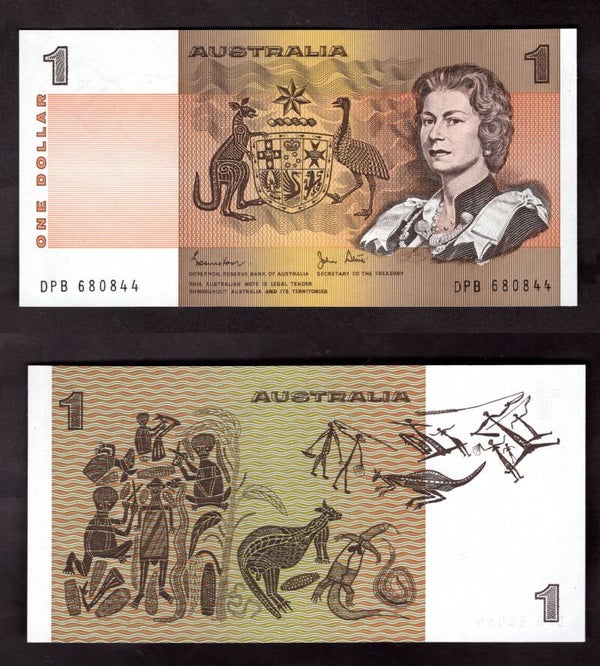 Australia. $1 DPB 680844 AU+.   dy22585