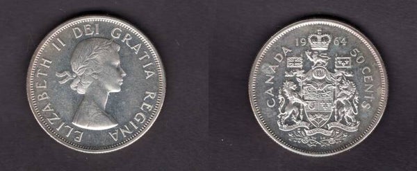 Canada. 50 Cents 1964.  dy22829