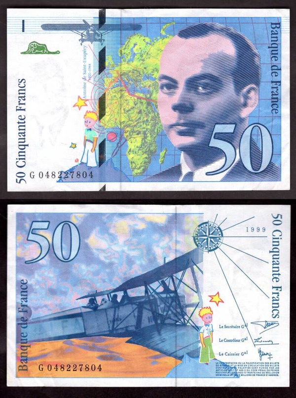 France. 50 Francs 1999 Crisp GF+.     dy22954
