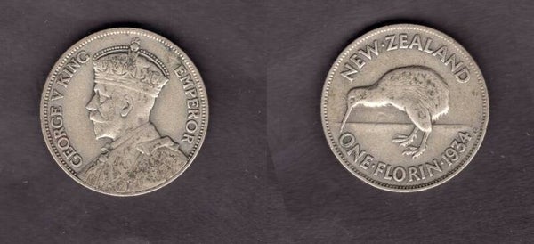 New Zealand. Two Shillings 1934.  dy23134