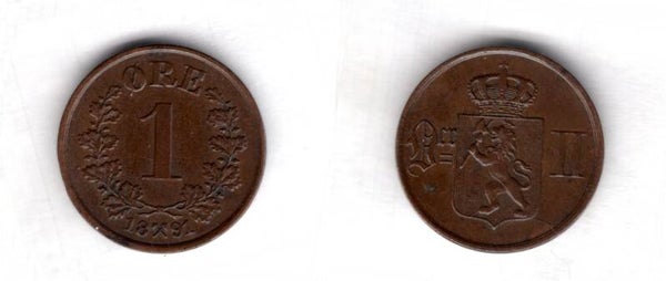 Norway. One Ore 1891.   dy23153