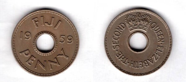 Fiji. Penny 1959.  dy23201