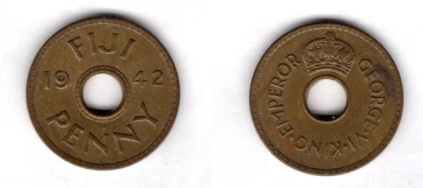 Fiji. Penny 1942S.  dy23206